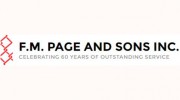 F M Page & Sons