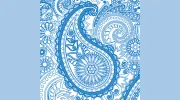 Blue Paisley